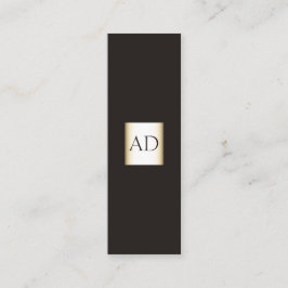 Cartão de visita elegante profissional do