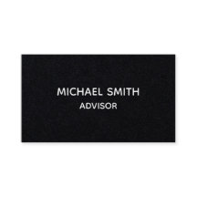 Elegante Profissional Premium Preto Resistente