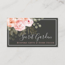 Elegante Rosa Floral Rosas Moderno Chic Simples