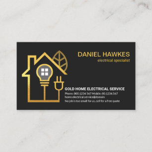 Cartão De Visita Elemento elétrico do Circuito de Fiação para Ca