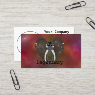 Cartão De Visita Elephant Listening to the Cosmos