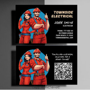 Cartão De Visita Eletricista