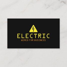 Cartão De Visita Eletricista Elétrico Eletricidade