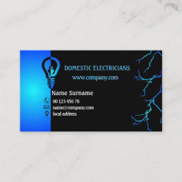 Cartão De Visita Eletricistas domésticos