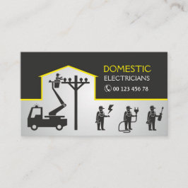 Cartão De Visita Eletricistas domésticos