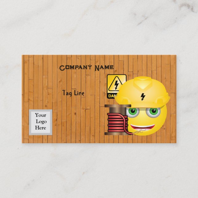 Cartão de visita elétrico (Frente)