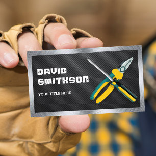 Cartão De Visita Eletrônico de Ferramentas de Reparo de Manipulado