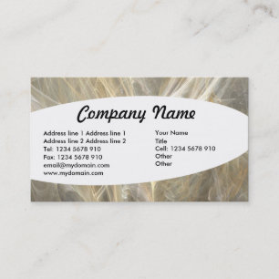 Cartão De Visita Elíptico - Fractal