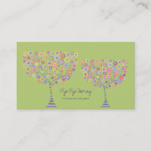 Cartão de visita em linha do assunto pessoal da