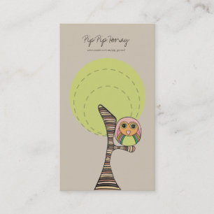 Cartão de visita em linha do negócio da loja da