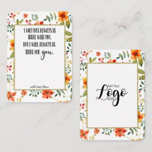 Cartão De Visita Em Memória Simpatia Memorial Anjo guardando presen