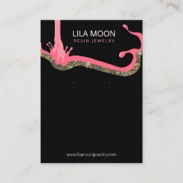 Cartão De Visita Embalagem Para Ressonância