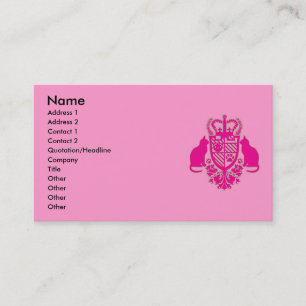 Cartão De Visita Embroidered_Cat