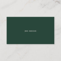 Emerald Green minimalista profissional