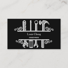 Cartão De Visita Empregador de reparos para casas de ferramentas pr