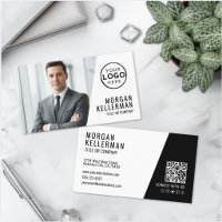 Empresa de Código QR de Foto Profissional Seu Logo
