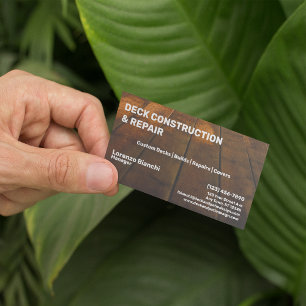 Cartão De Visita Empresa de construção e reparação de pavimentos