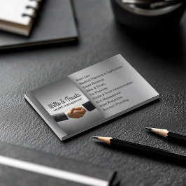 Cartão De Visita Empresa de Direito Wills & Trusts Procurando Geren