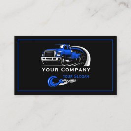 Cartão De Visita Empresa de reboque profissional, serviço de cabele