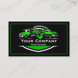 Cartão De Visita Empresa de reboque profissional, serviço de cabele