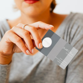 CARTÃO DE VISITA EMPRESA DE TEXTO PERSONALIZADA DE PADRÃO DO MONOCH