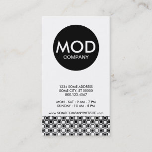 Cartão De Visita empresa mod center