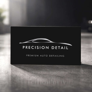 Cartão De Visita Empresa Profissional de Detalhamento Automotivo