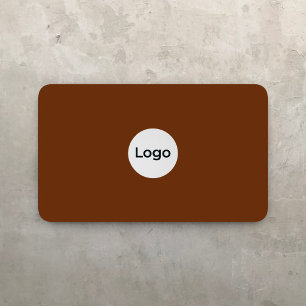 Cartão de Visita Empresarial com Logotipo Minimali
