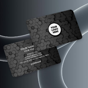 Cartão de Visita Empresarial com Logotipo Minimali