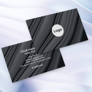 Cartão de Visita Empresarial com Logotipo Minimali