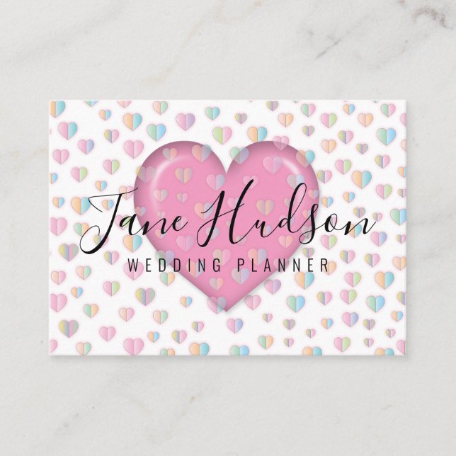 Cartão de Visita Empresarial Editável Simples e El (Frente)