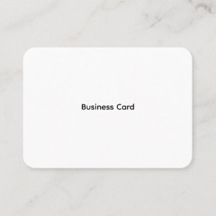Cartão de Visita Empresarial Padrão Personalizado 