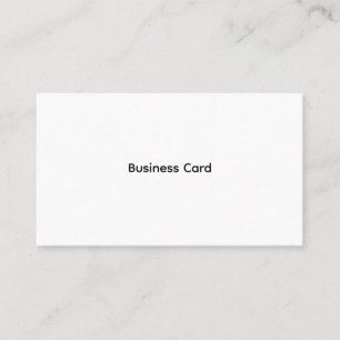 Cartão de Visita Empresarial Padrão Personalizado