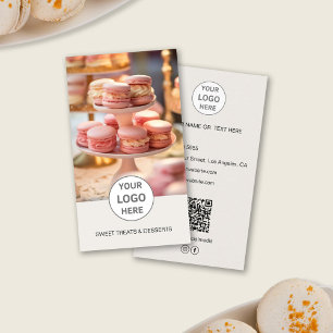 Cartão de Visita Empresarial Tan com Logotipo Pers