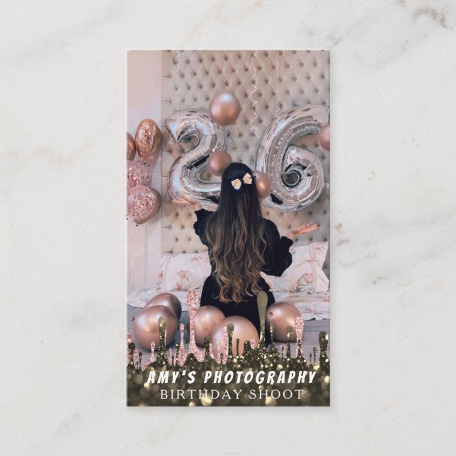Cartão De Visita Encaixando Momentos Especiais Fotógrafo de Anivers (Frente)