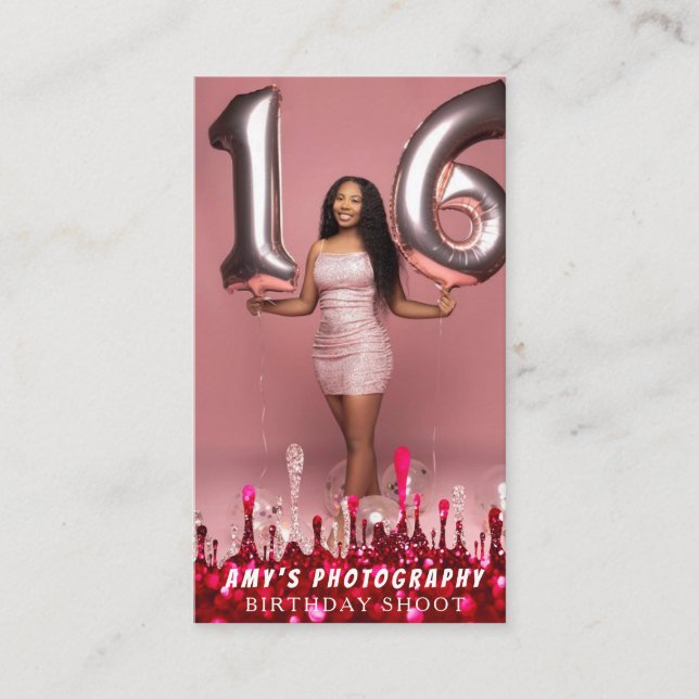 Cartão De Visita Encaixando Momentos Especiais Fotógrafo de Anivers (Frente)