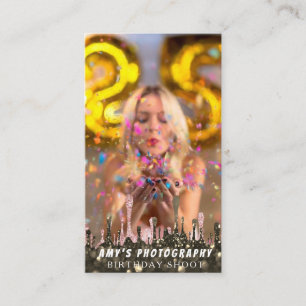 Cartão De Visita Encaixando Momentos Especiais Fotógrafo de Anivers