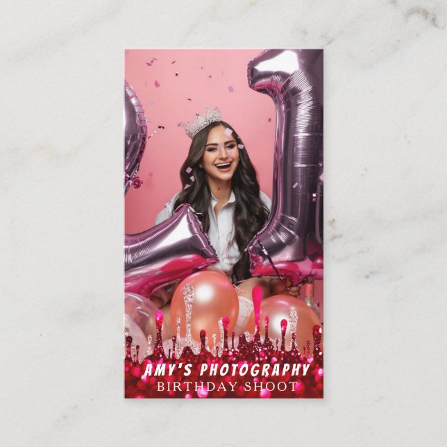 Cartão De Visita Encaixando Momentos Especiais Fotógrafo de Anivers (Frente)