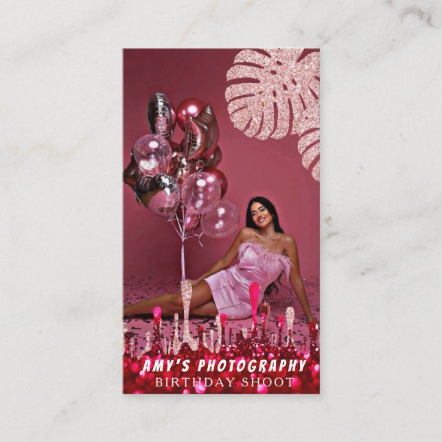 Cartão De Visita Encaixando Momentos Especiais Fotógrafo de Anivers (Frente)