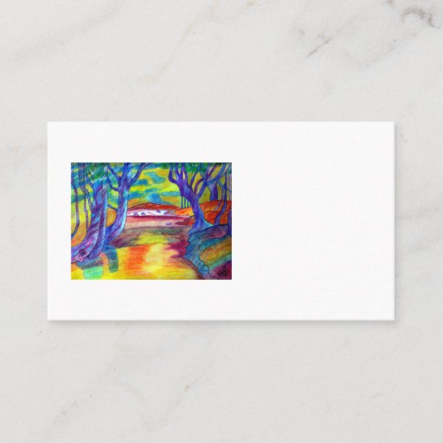 CARTÃO DE VISITA ENCHANTED FOREST (Frente)