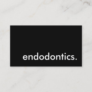 Cartão De Visita endodontia.