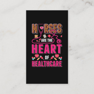 Cartão De Visita Enfermeiras de saúde orgulhosas Enfermeiras médi