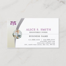 Enfermeiro registrado com logotipo RN e foto