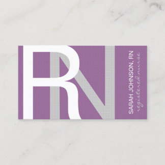 Cartão De Visita Enfermeiro Registrado Texturizado ESCOLHA COR DE F