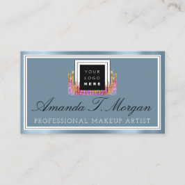 Cartão De Visita Enfumaçado Holográfico do Planejador de Eventos de