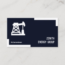 Cartão De Visita Engenheiro de petróleo e gás QR