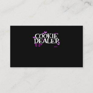 Cartão De Visita Engraçado Cookie Dealer Shirt Mãe Pai Escoteiros