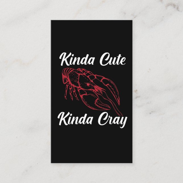 Cartão De Visita Engraçados Engraçados Boil Meio Bonitos Meio Arrep (Frente)