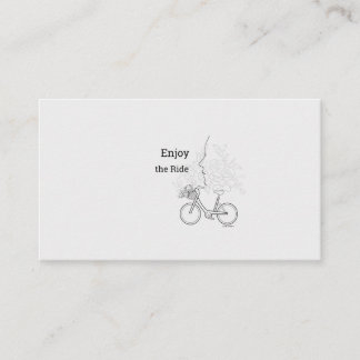 Cartão De Visita  Enjoy the Ride: Minimalist DAILYMIEN BusinessCard
