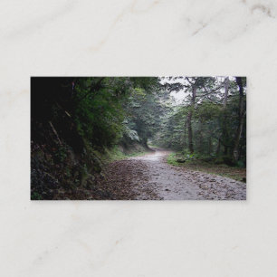 Cartão De Visita Enrolamento com a vida/paisagem inspirada